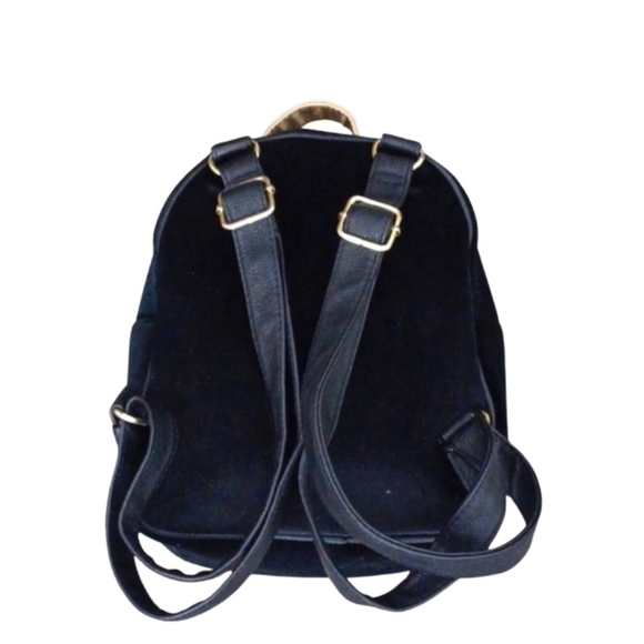 Betsey Johnson Velvet Heart Studded Mini Backpack (NWOT) - Picture 3 of 10